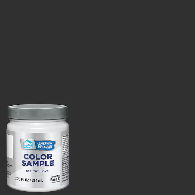 HGTV HOME by Sherwin-Williams Caviar HGSW6990 Paint Sample (Half-pint) | Lowe's