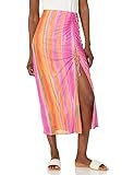 Show Me Your Mumu Women's dazy Skirt, Sunrise Stripe mesh, X-Small | Amazon (US)