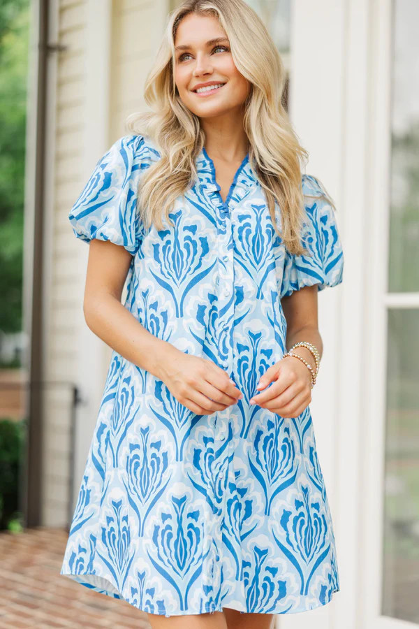 Beautiful Always Navy Floral Dress | The Mint Julep Boutique