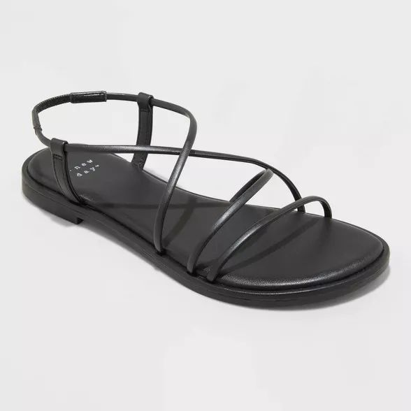 Women's Sierra Strappy Sandals - A New Day™ | Target