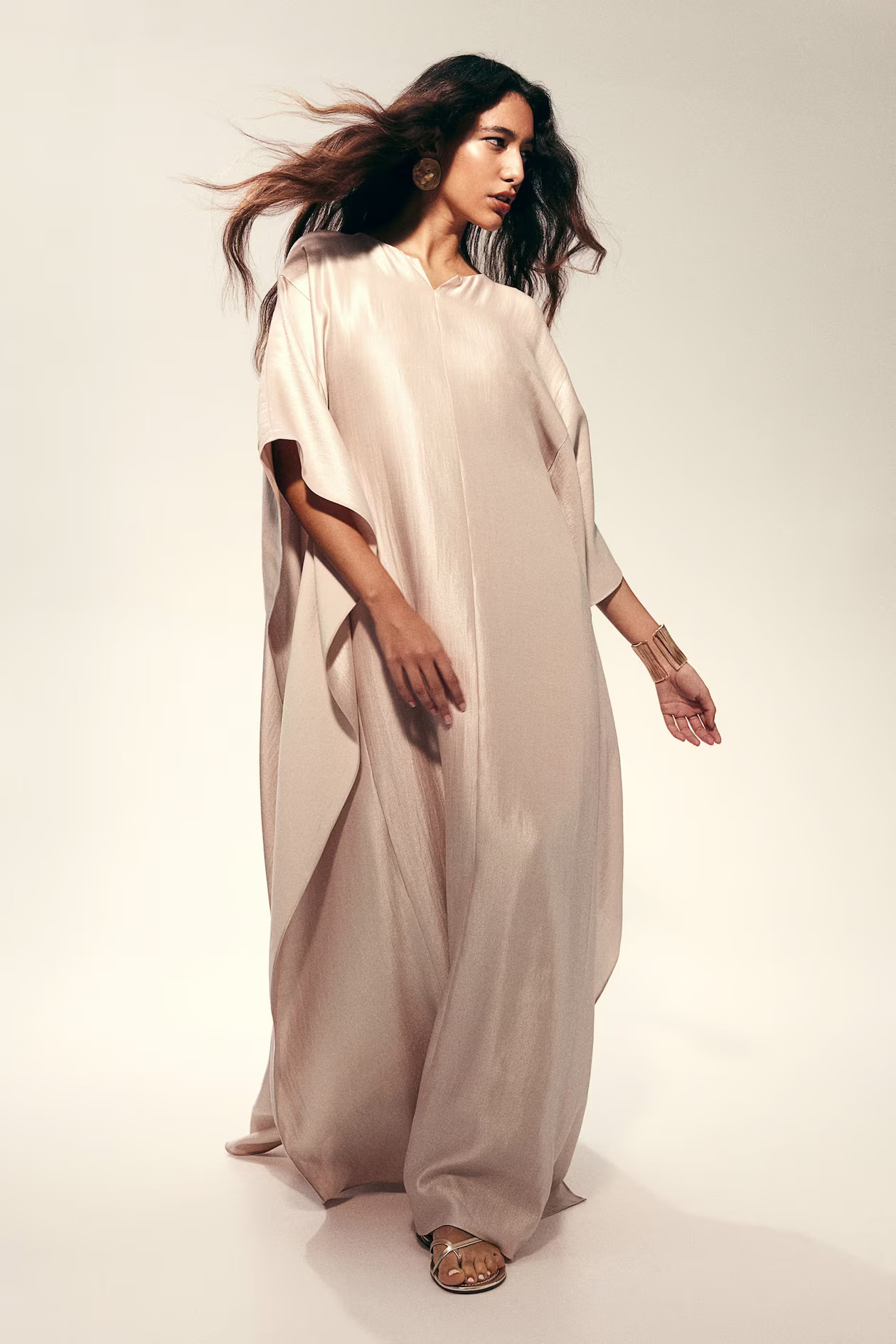 Kaftankleid - Hellbeige - Ladies | H&M AT | H&M (DE, AT, CH, NL, FI)