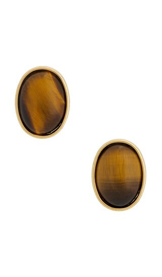 Jennifer Behr Elaine Earrings in Brown. | Revolve Clothing (Global)
