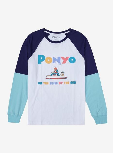 Studio Ghibli Ponyo Colorblock Raglan T-Shirt - BoxLunch Exclusive | BoxLunch