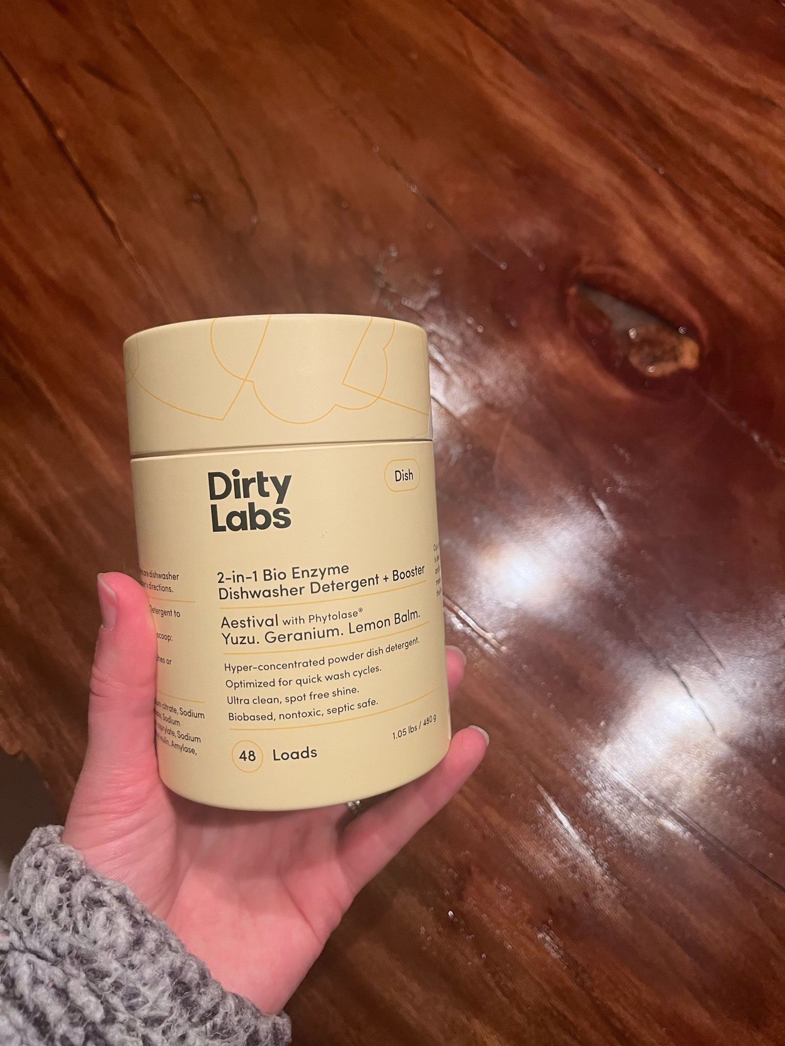 I’ve tried about 10 different non toxic dishwasher products and this is my top pick! It has clean ingredients and works AMAZING for us! I tried several clean ingredient products in pod form but ultimately decided after researching micro plastics more that pods weren’t something I was willing to use. When they dissolve they release micro plastics so we’ve switched to powder form only. 

NOTE: I would not recommend using this citrus scented version and will be opting for unscented on my next order. The smell is very strong. I will instead add lemon wedges to the top shelf of my dishwasher if I think I need a little citric acid boost 😉 

#LTKHome #LTKKids #LTKFamily