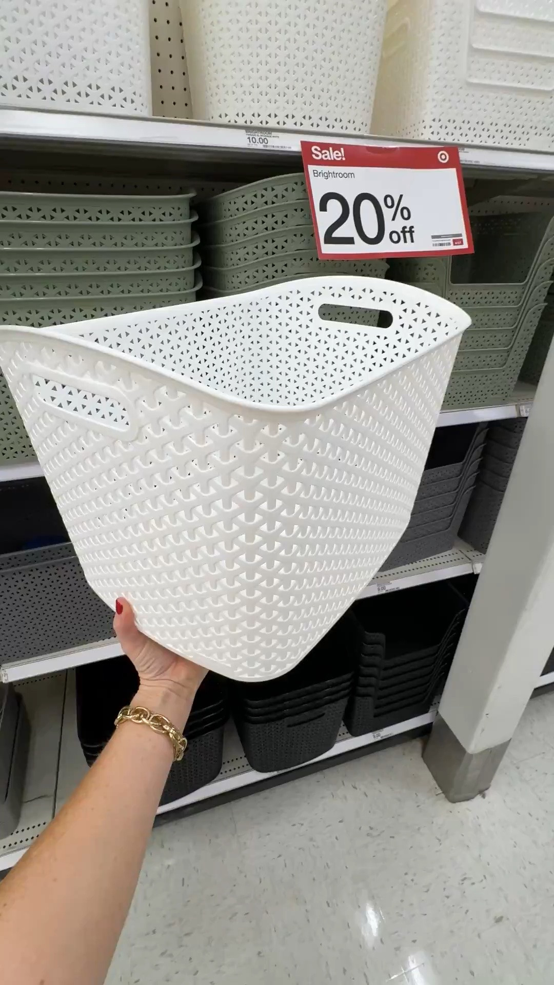 I use these storage totes in every closet and pantry to keep things organized! Now on sale!

#LTKSaleAlert #LTKHome