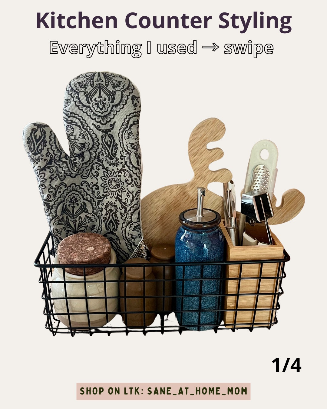 Finally sharing one of my favorite little kitchen corners! 🤍

I love creating a countertop that's both beautiful and practical, and these are the pieces I reach for every day.

One of my favorite finds is the bamboo utensil holder—it's actually an IKEA bamboo toothbrush holderthat I repurposed to organize my kitchen utensils. I love finding simple products that work in unexpected ways.

If you've been looking for easy farmhouse-inspired kitchen styling ideas, I've linked everything I used in this collection.

✨ Tap to shop everything before your favorites are gone!

The bamboo utensil holder is currently on IKEA clearance, so if you like it, it may be worth checking availability.

#ltkfinds #farmhousekitchen #kitchendecor #kitchenstyling #countertopdecor #ikeafinds #ikeahack #neutralhome #cozykitchen #homeorganization #homedecor #simplehome #kitchenorganization #farmhousestyle

#LTKhome #LTKcanada #LTKgiftguide