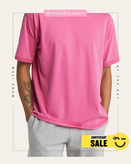 Whether you’re shopping for the guy in your life or like wearing comfy oversized shirts, this shirt is on trend and perfect for any Barbie occasion 

Shop trendy barbiecore styles, pink nSale items, and more  @stylishlysierra 

#LTKxNSale #LTKstyletip #LTKmens