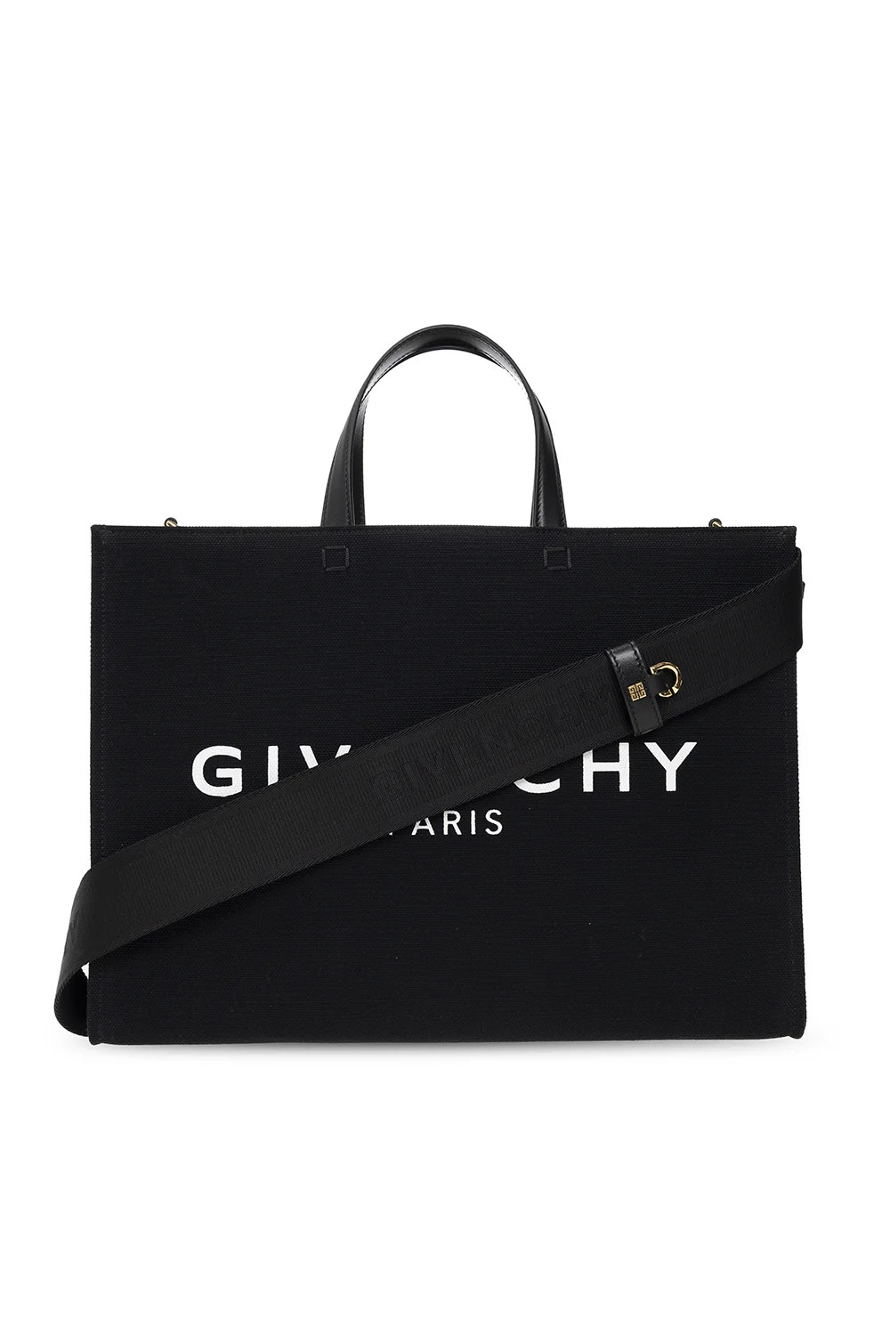 Givenchy Logo Printed Top Handle Bag | Cettire Global
