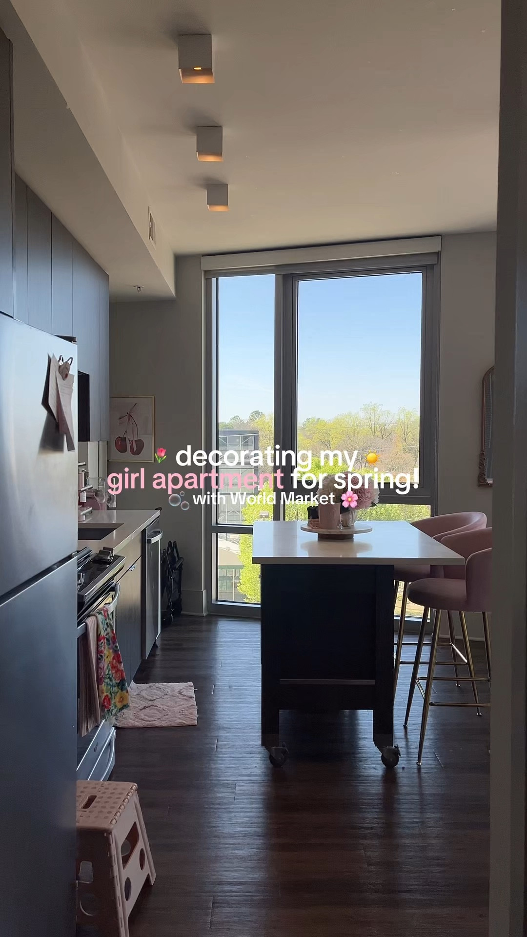 it’s springtime in the girl apartment @worldmarket  🎀🤍🌷🌸☀️#WorldMarketFinds #WorldMarketPartner #Ad