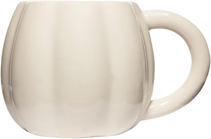 Sweet Water Decor Cream Pumpkin Coffee Mug - 19 oz Halloween Mug Dishwasher & Microwave Safe - Ha... | Amazon (US)
