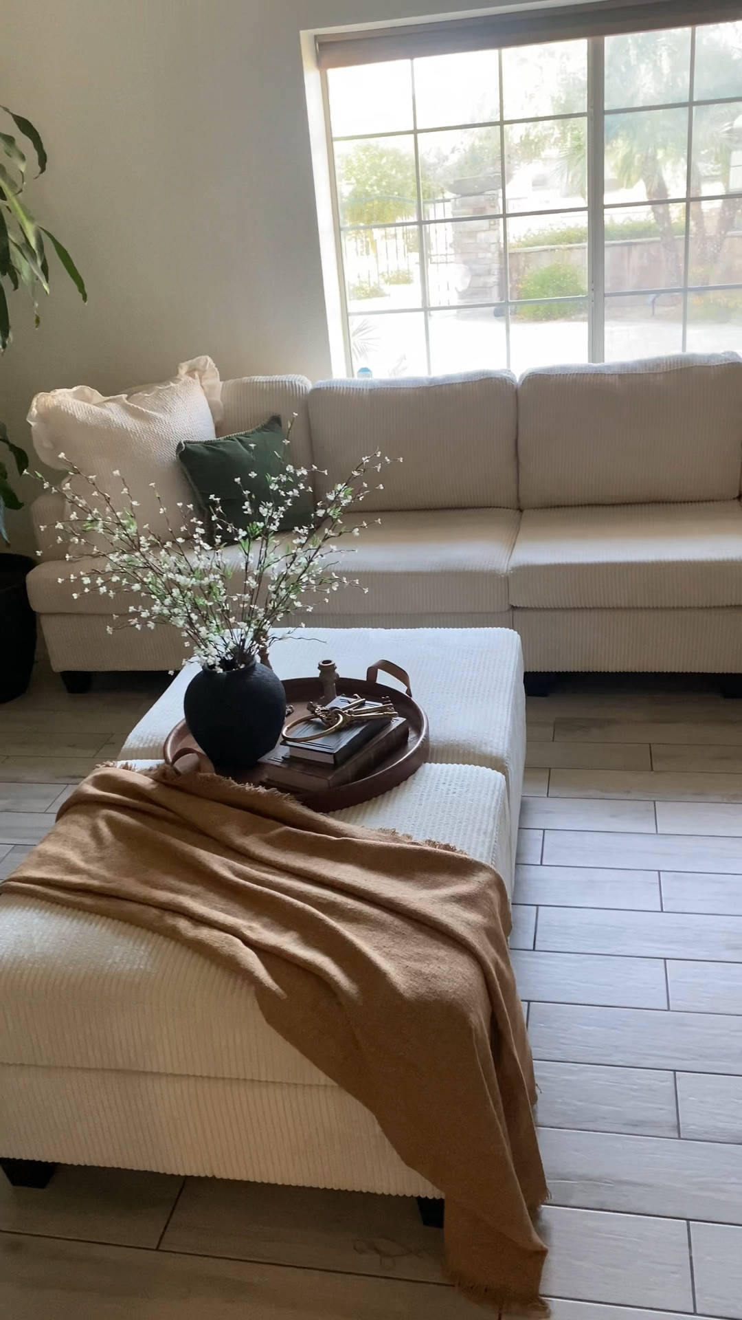 ✨I’m in love 😍 
✨Apply Jessica15 at checkout for a 15% OFF🤩
Do you think I need to add a rug and/or curtains?


#LTKHome #LTKStyleTip #LTKVideo