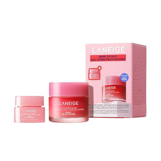 LANEIGE Lip Sleeping Mask: Nourish, Hydrate, Vitamin C, Murumuru & Shea Butter, Antioxidants, Fla... | Amazon (US)
