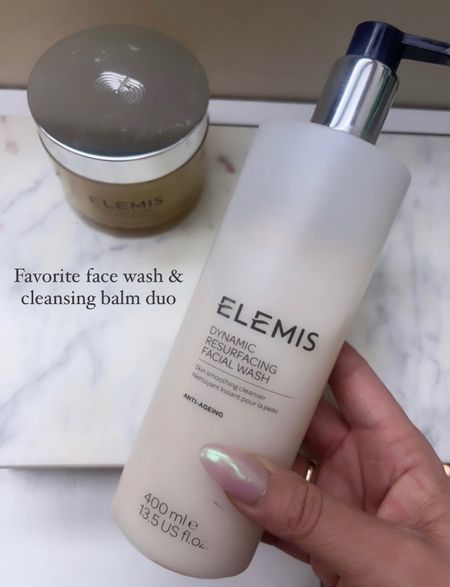 Elemis, cleansing balm, face wash, skincare, skincare routine, my Holy Grail cleansing balm is the best makeup remover! I use this first and follow it with my face wash, 10/10 highly recommend both! This is currently my dynamic duo! Elemis bestsellers, my face wash also comes in pads which are great for travel, #LaidbackLuxeLife

Follow me for more fashion finds, beauty faves, lifestyle, home decor, sales and more! So glad you’re here!! XO, Karma

#LTKFindsUnder100 #LTKBeauty