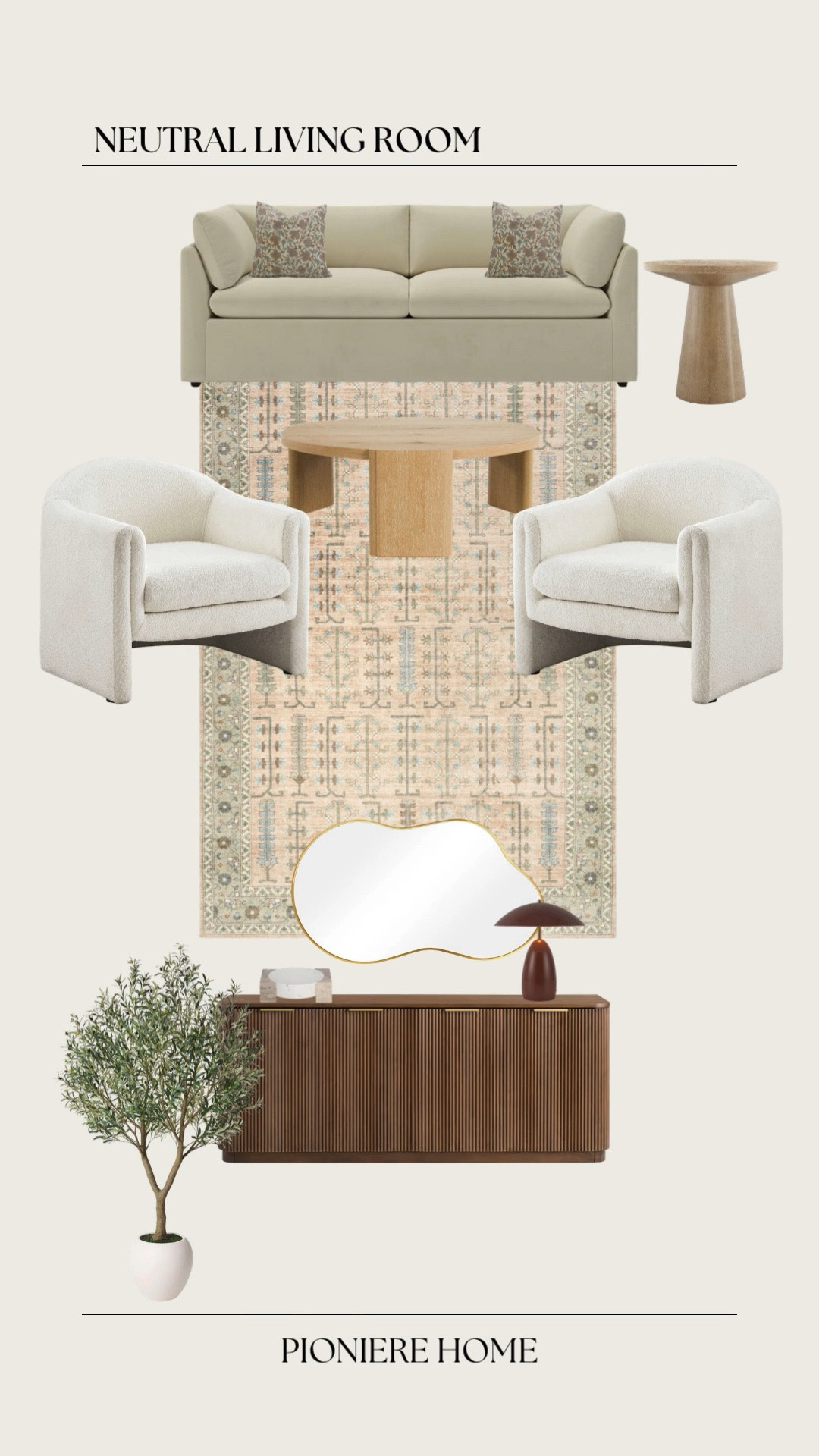 Neutral living room finds from Wayfair. Block print pillows, wood coffee table, fluted wood sideboard, affordable home finds, neutral home

#LTKSeasonal #LTKHome #LTKSaleAlert