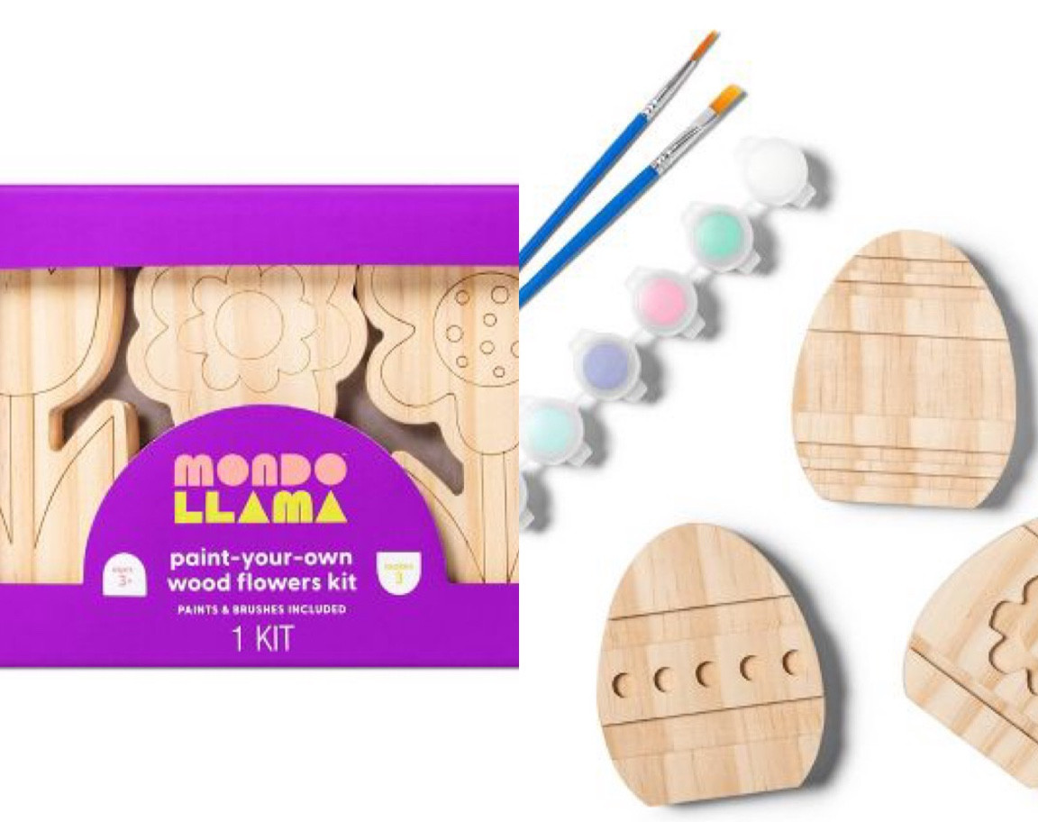 Easter craft activity, wooden paint set, Target sale

#LTKSeasonal #LTKsalealert #LTKGiftGuide