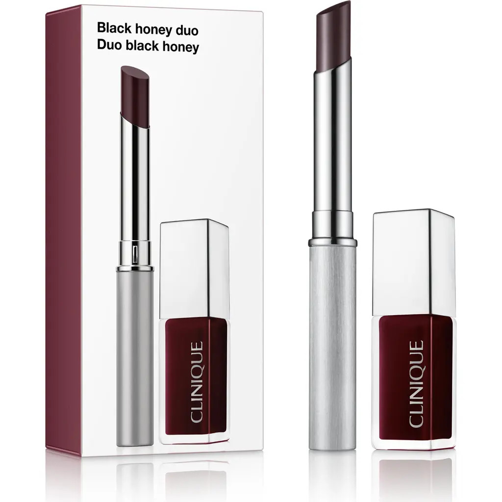 Clinique Black Honey Almost Lipstick & Pop Lip + Cheek Oil Gift Set $52 Value at Nordstrom | Nordstrom