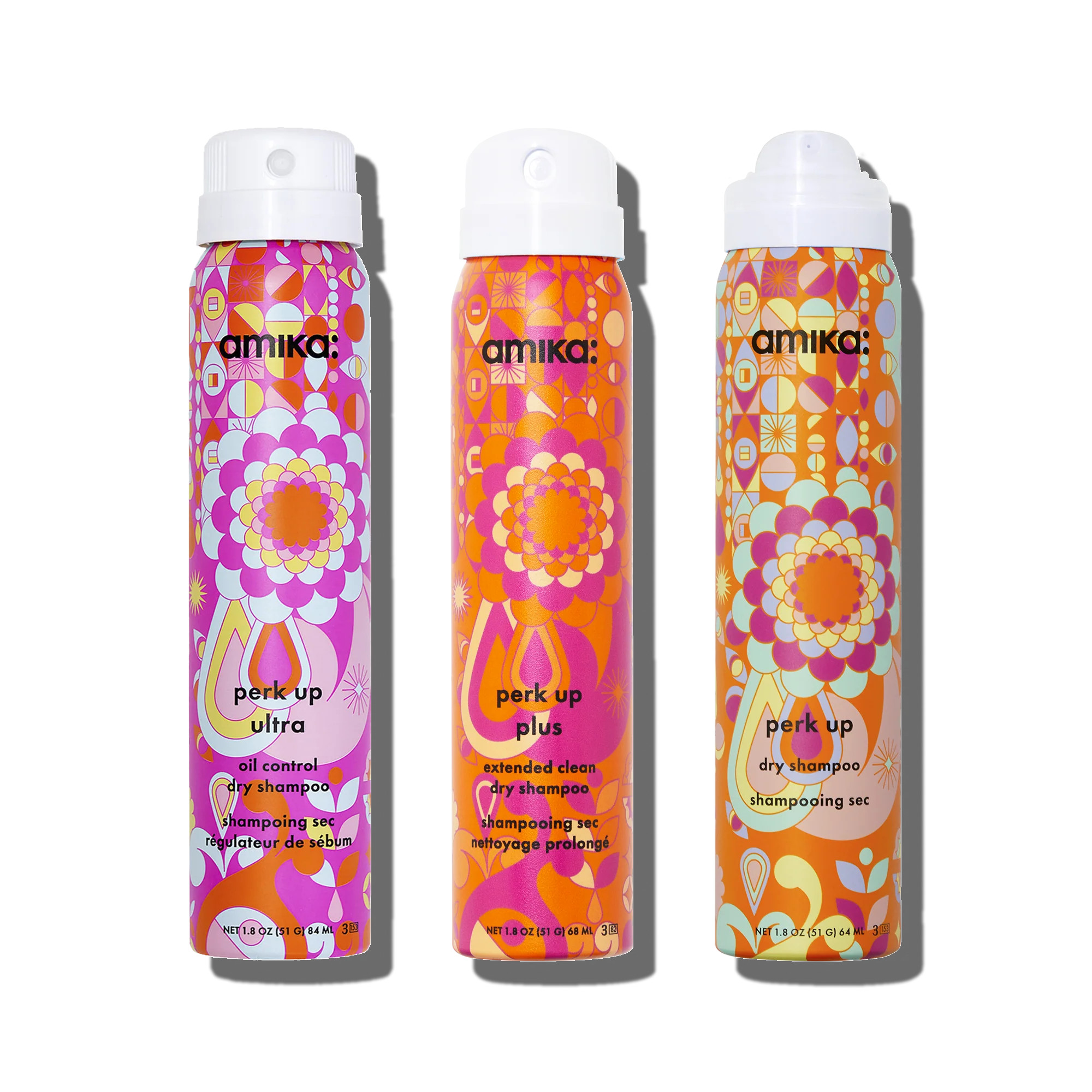perk up pursuit | dry shampoo trial set | amika US
