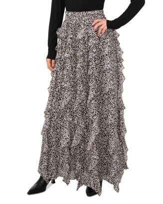 1.STATE Corkscrew Ruffled Maxi Skirt | Bloomingdale's Women | Bloomingdale's (US)