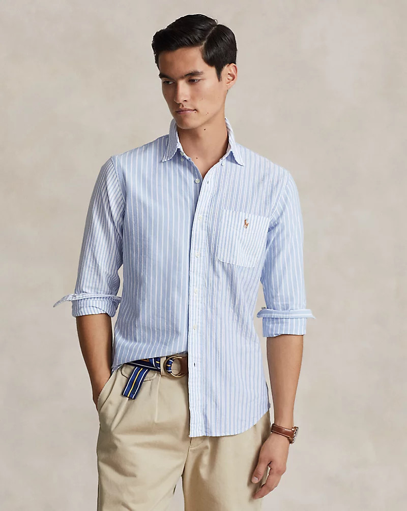 Custom Fit Striped Oxford Fun Shirt | Ralph Lauren (UK)