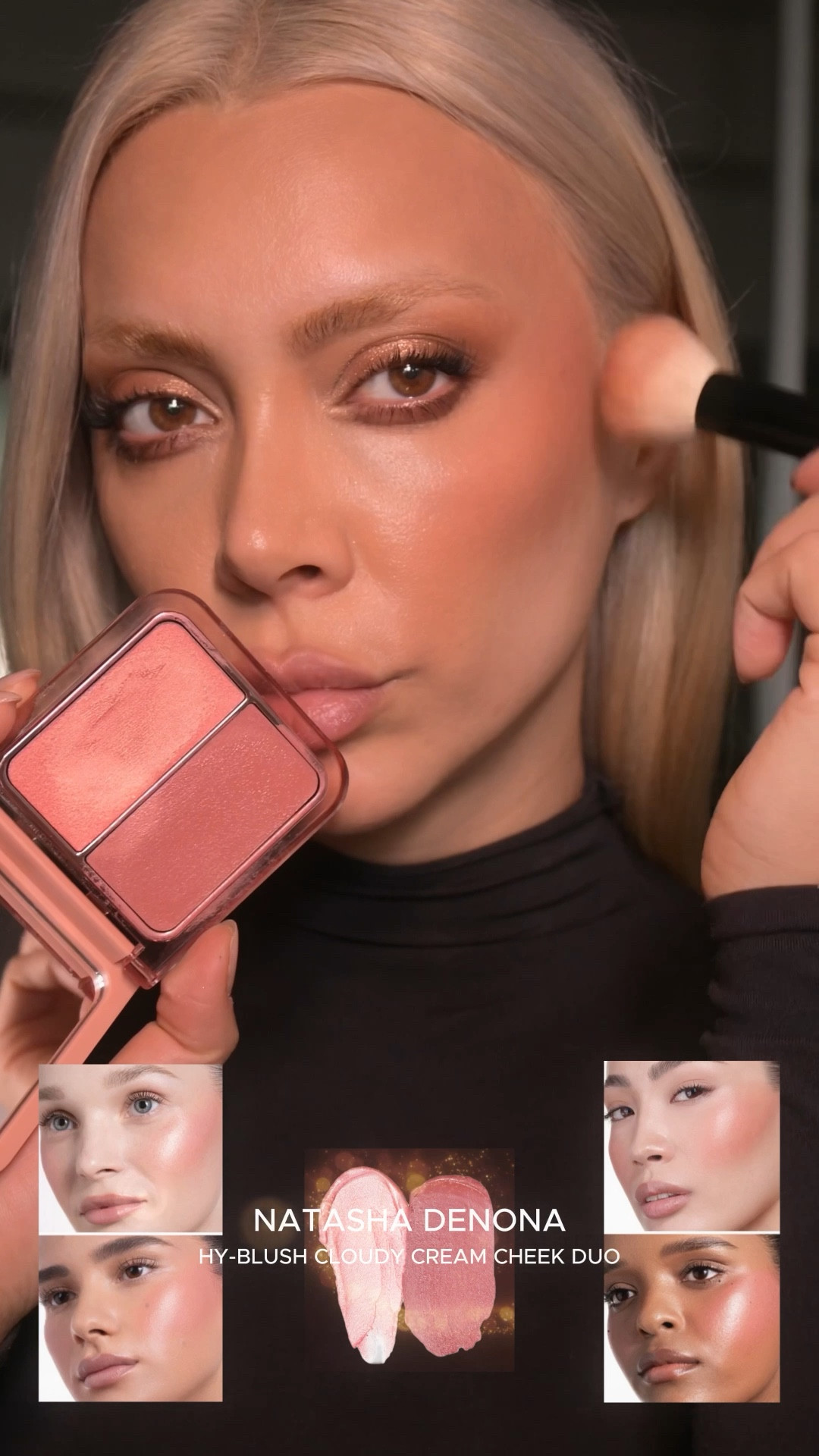 The Natasha Denona Hy-Blush Cloudy Cream Cheek Duo in Fresh Mauve is easily one of the most seamless, natural-looking blush formulas I’ve used. The shade Fresh Mauve gives that soft, romantic flush that melts into the skin with zero effort.

The texture is a gel-cream hybrid, so it blends beautifully with a brush and still looks like second skin — never patchy, never streaky, and perfect for dry or sensitive skin. This entire formula is clean, vegan, cruelty-free, and infused with skincare ingredients like vegan squalane for that smooth, hydrated glow.

If you love blushes that look effortless, blend like a dream, and give you that soft-glam, healthy flush, this one is perfection. Fresh Mauve is especially gorgeous for everyday looks, holiday glam, cool-toned makeup, and anyone who loves a natural but polished cheek.
Natasha Denona Hy-Blush, Fresh Mauve blush, cream blush duo, clean beauty blush, vegan blush, natural blush, dewy cream blush, second-skin blush, hydrating blush, luxury makeup, soft glam makeup, blush for dry skin, easy blend blush, everyday makeup essentials, viral blush, beauty favorites, LTK makeup recommendations.

#LTKgiftguide #LTKbeauty #LTKholiday