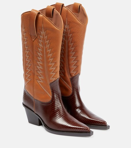 Rosario leather cowboy boots | Mytheresa (US/CA)