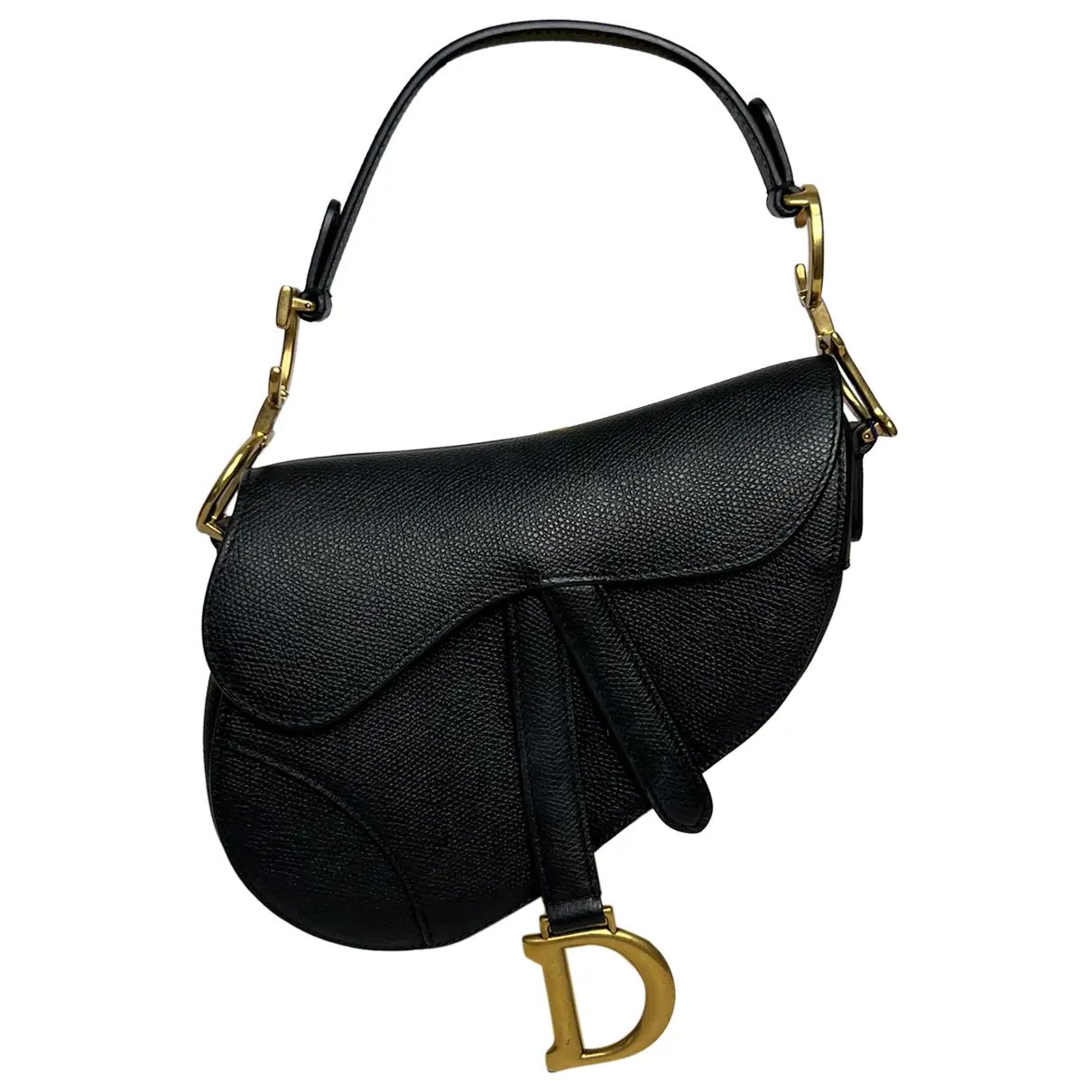 Saddle leather handbag | Vestiaire Collective (Global)