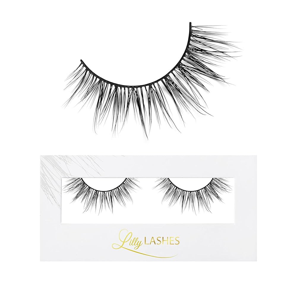 Lilly Lashes Royalty - Lite Mink Lashes | False Eyelashes Perfect for Small, Mono Lid And Almond ... | Amazon (US)