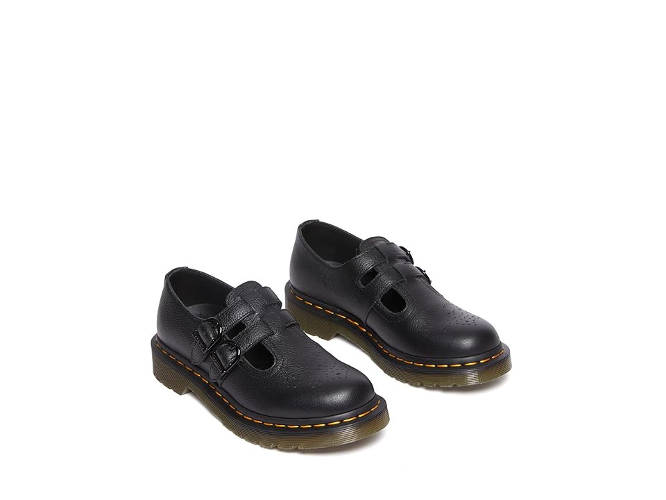 Dr. Martens 8065 Mary Jane Women's Maryjane Shoes Black Virginia : UK 5 (US Women's 7) M, Leather | Zappos