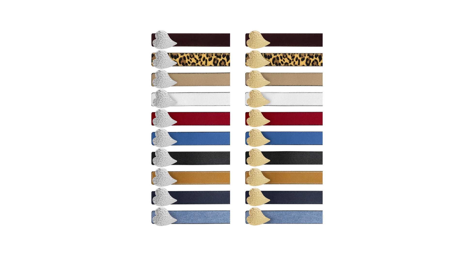 NEW! Facet Heart Belt | MB Styles
