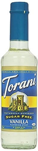 Torani Sugar Free Syrup, Vanilla, 12.7 Ounce | Amazon (US)