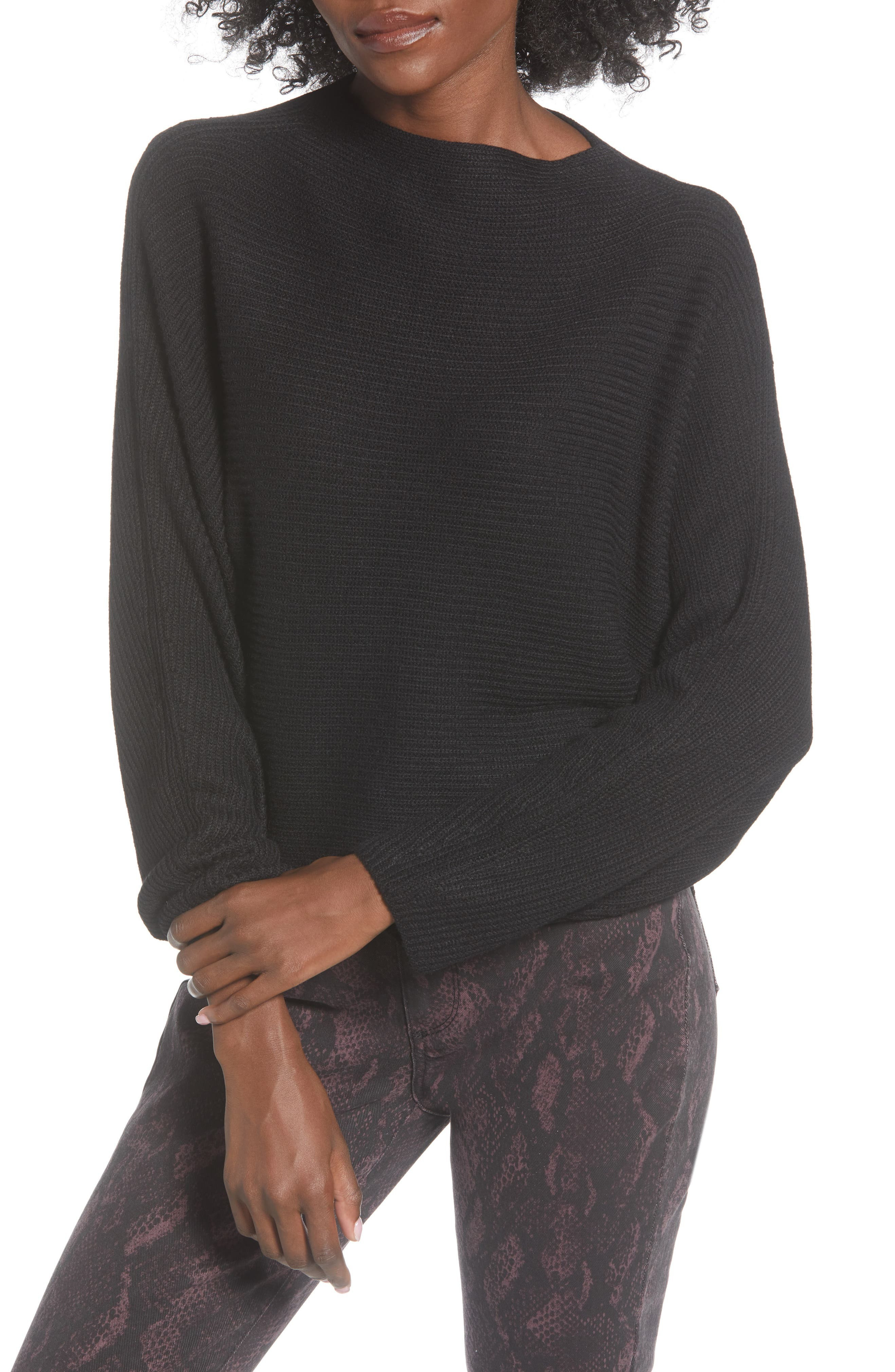 Leith Dolman Sleeve Crop Sweater | Nordstrom | Nordstrom