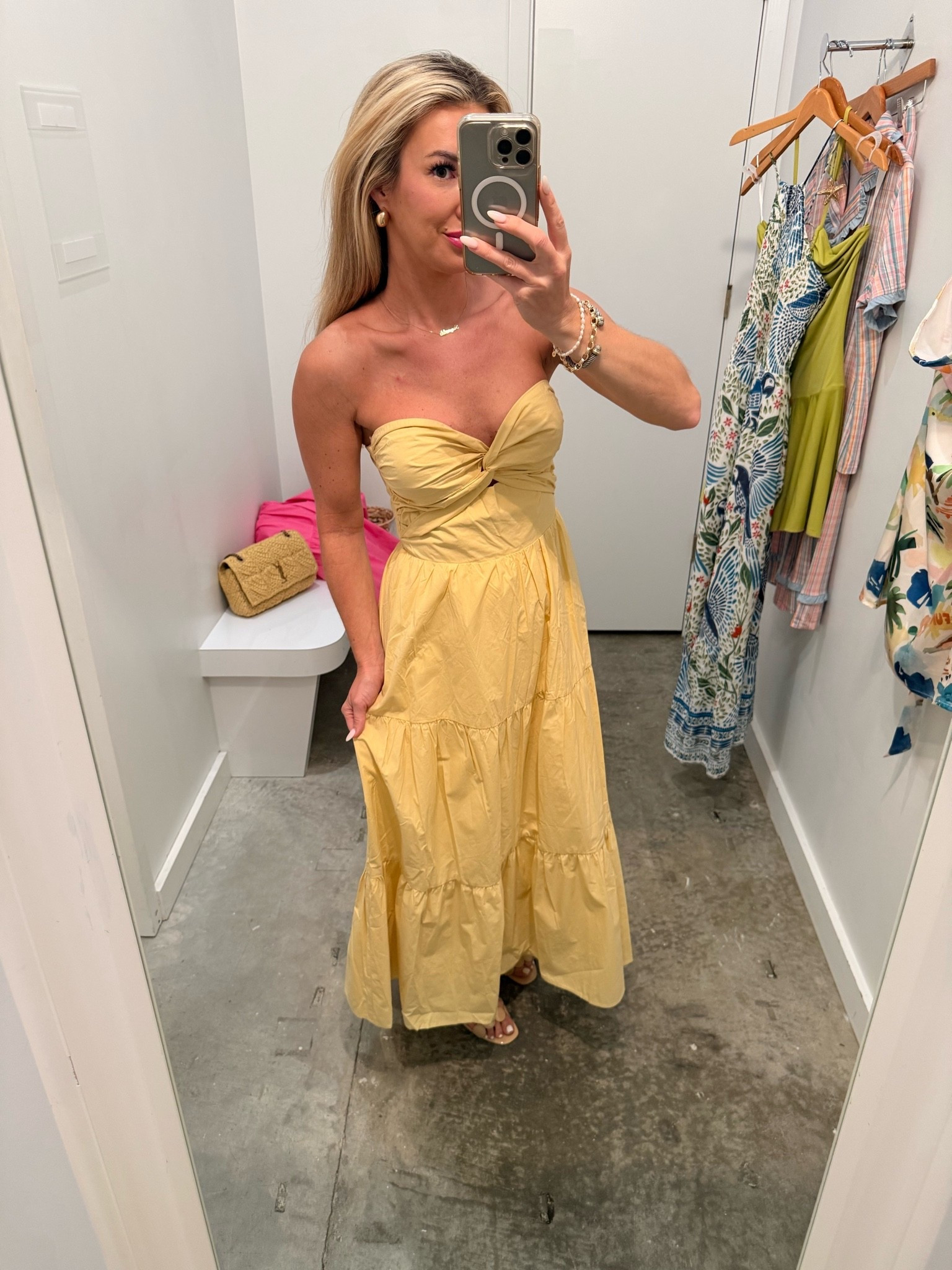 Wearing size small! Use code KRISTY15 for 15% off your order. 
#yellowmaxi #maxidress #summerstyle #resortstyle #vacationstyle

#LTKootd #LTKmomlife #LTKOver40