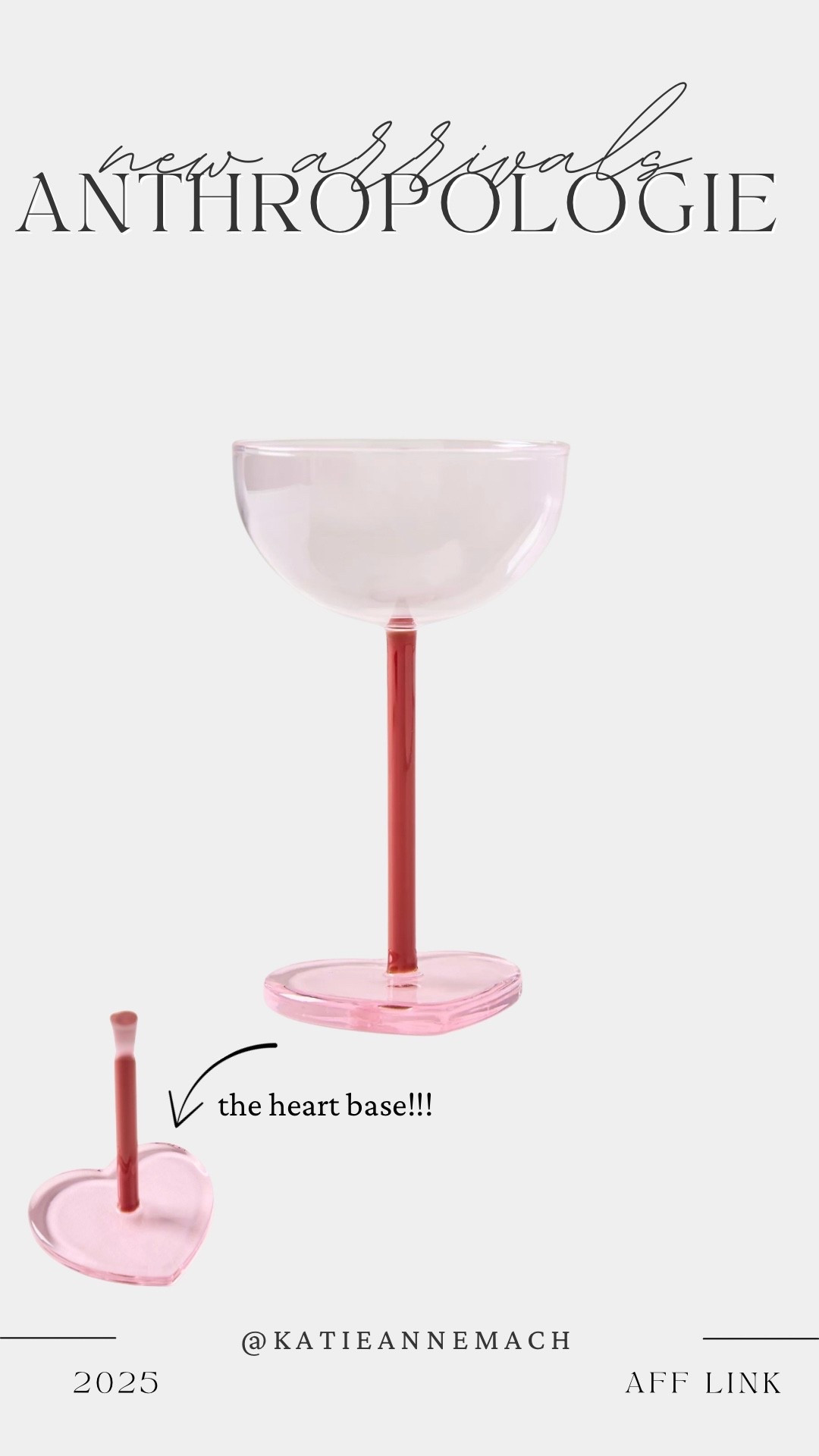 The cutest coup glasses if you’re throwing a valentines or galentines party!!! 

#LTKSeasonal #LTKFindsUnder50 #LTKHome