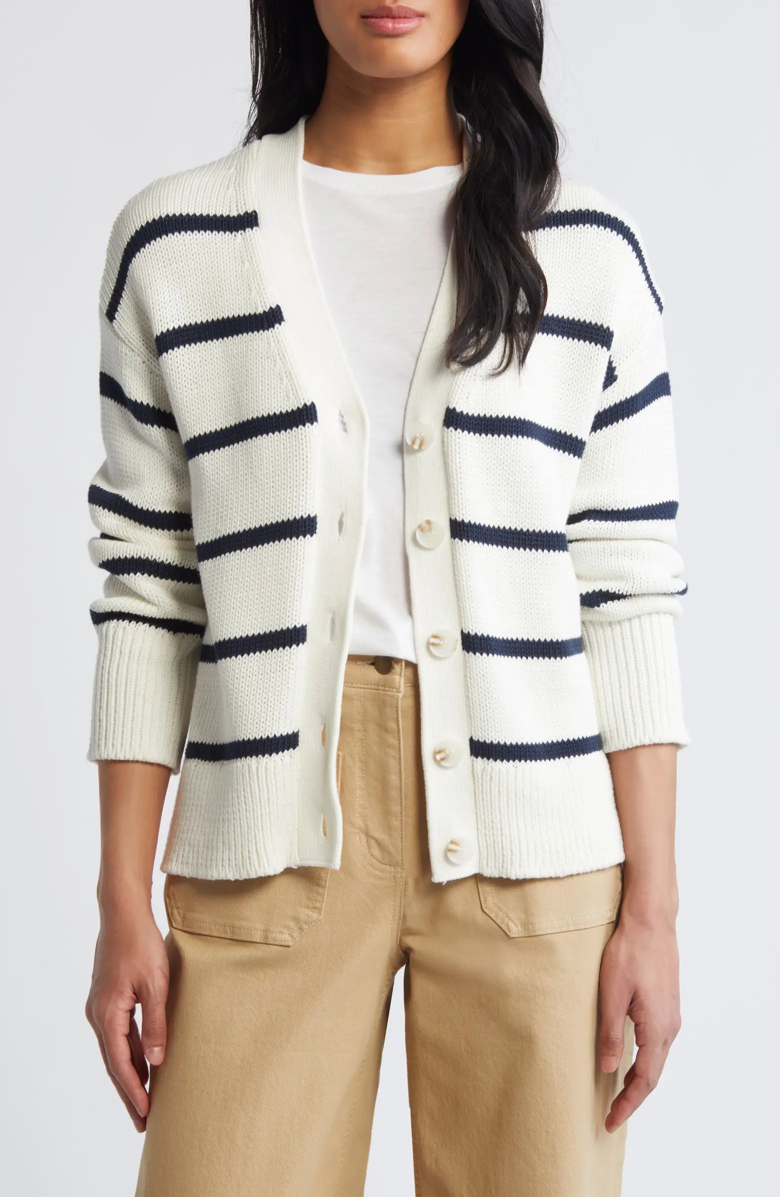 Pima Cotton Cardigan | Nordstrom