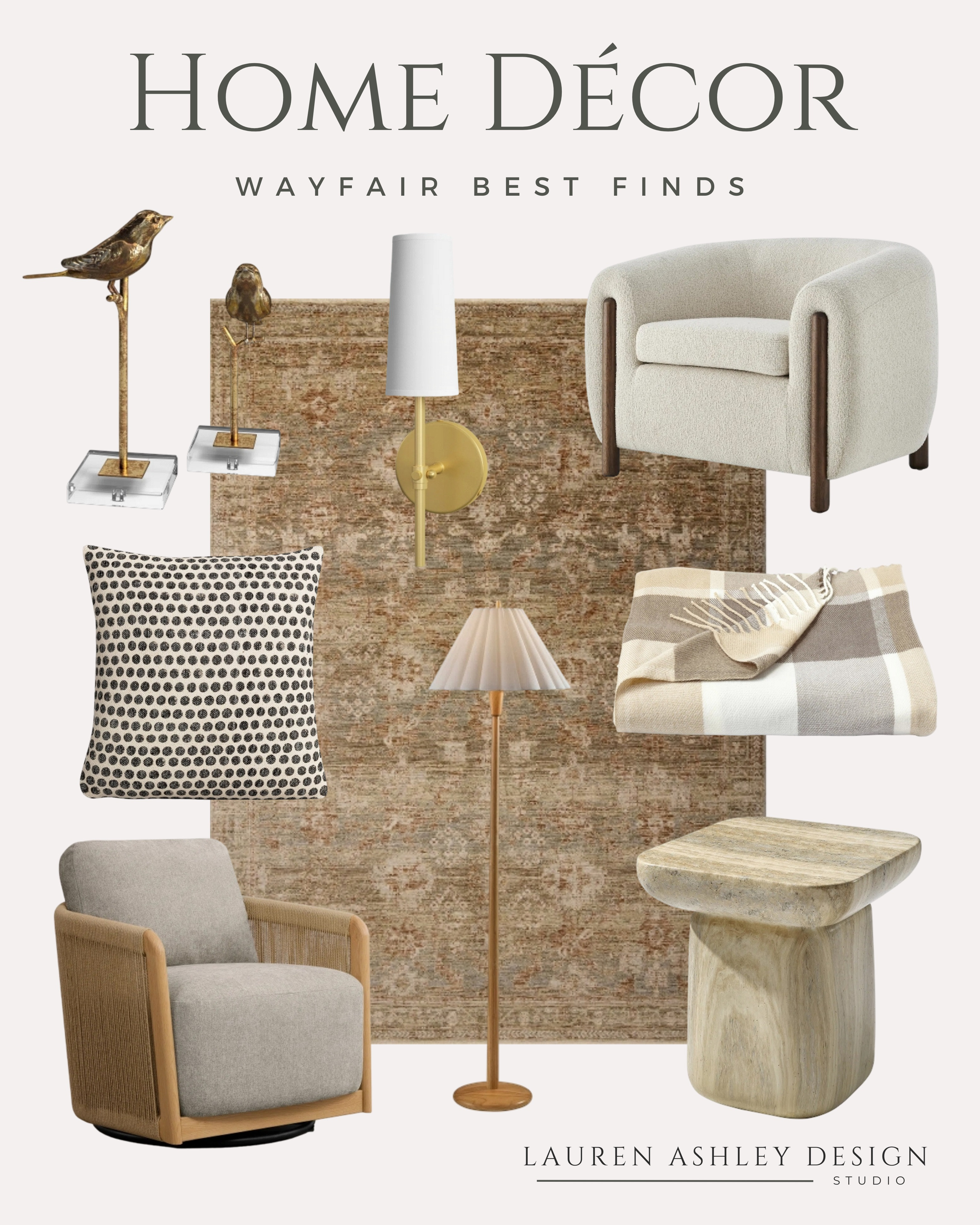 Upgrade your home with these top-rated Wayfair finds. From statement furniture to functional decor, these pieces offer high-end style at an affordable price. Click the link in bio to shop the best of Wayfair. #WayfairFinds #HomeDecor #InteriorStyle 

 #LTKdayinmylife #LTKHome #LTKSaleAlert