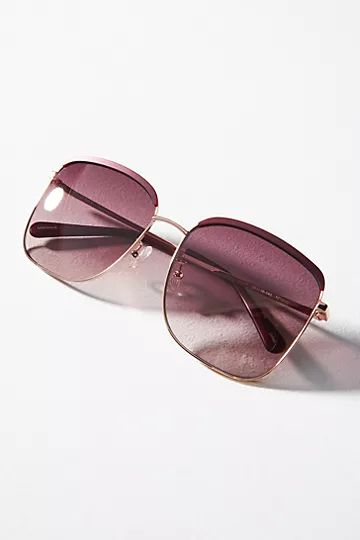 Alya Square Sunglasses | Anthropologie (US)