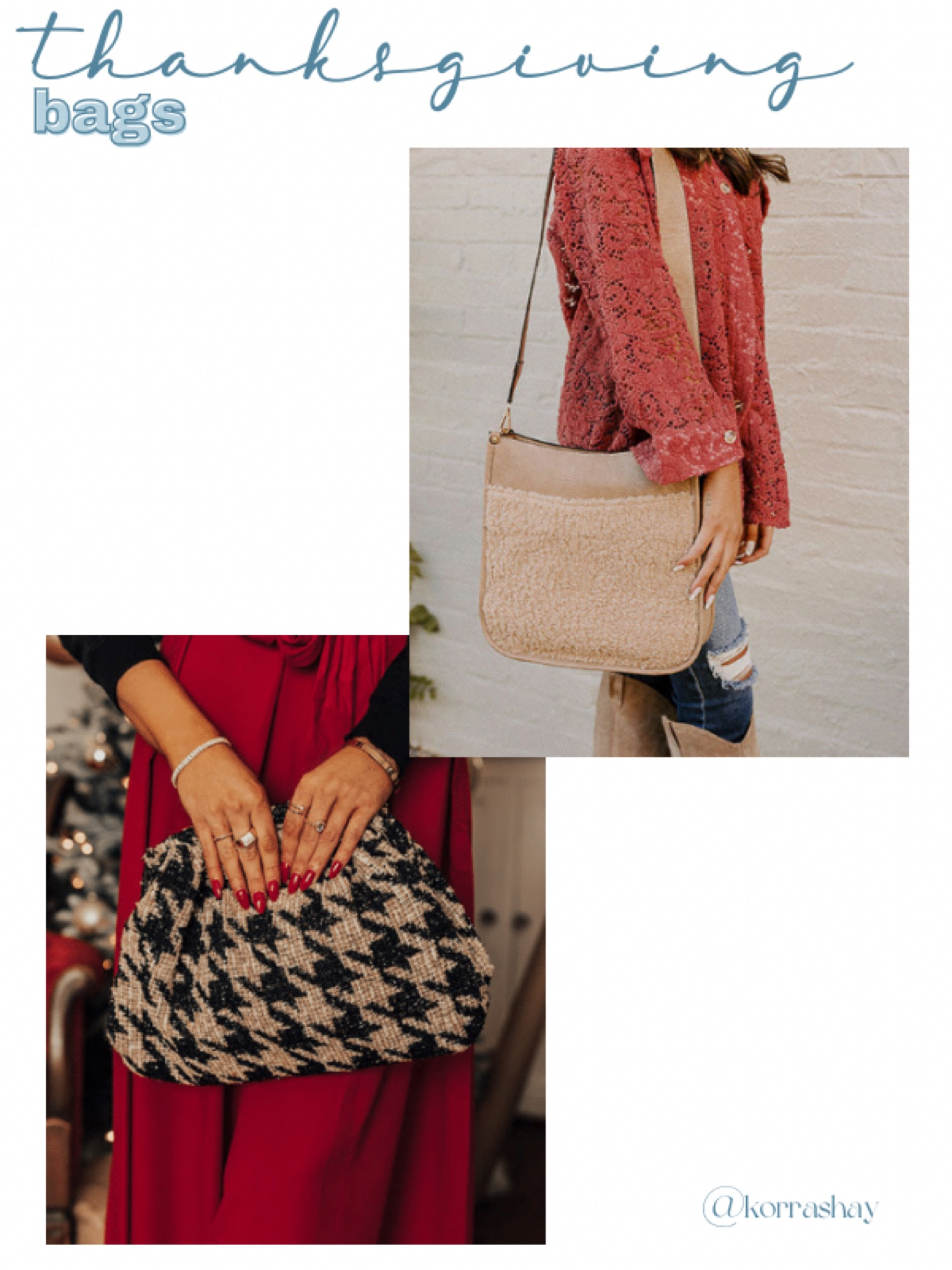 Thanksgiving outfit ideas: purses and bags for thanksgiving outfits!

#LTKunder100 #LTKSeasonal #LTKHoliday