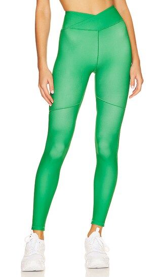 Dominion Surplice Legging in Kelly Emerald Green | Revolve Clothing (Global)