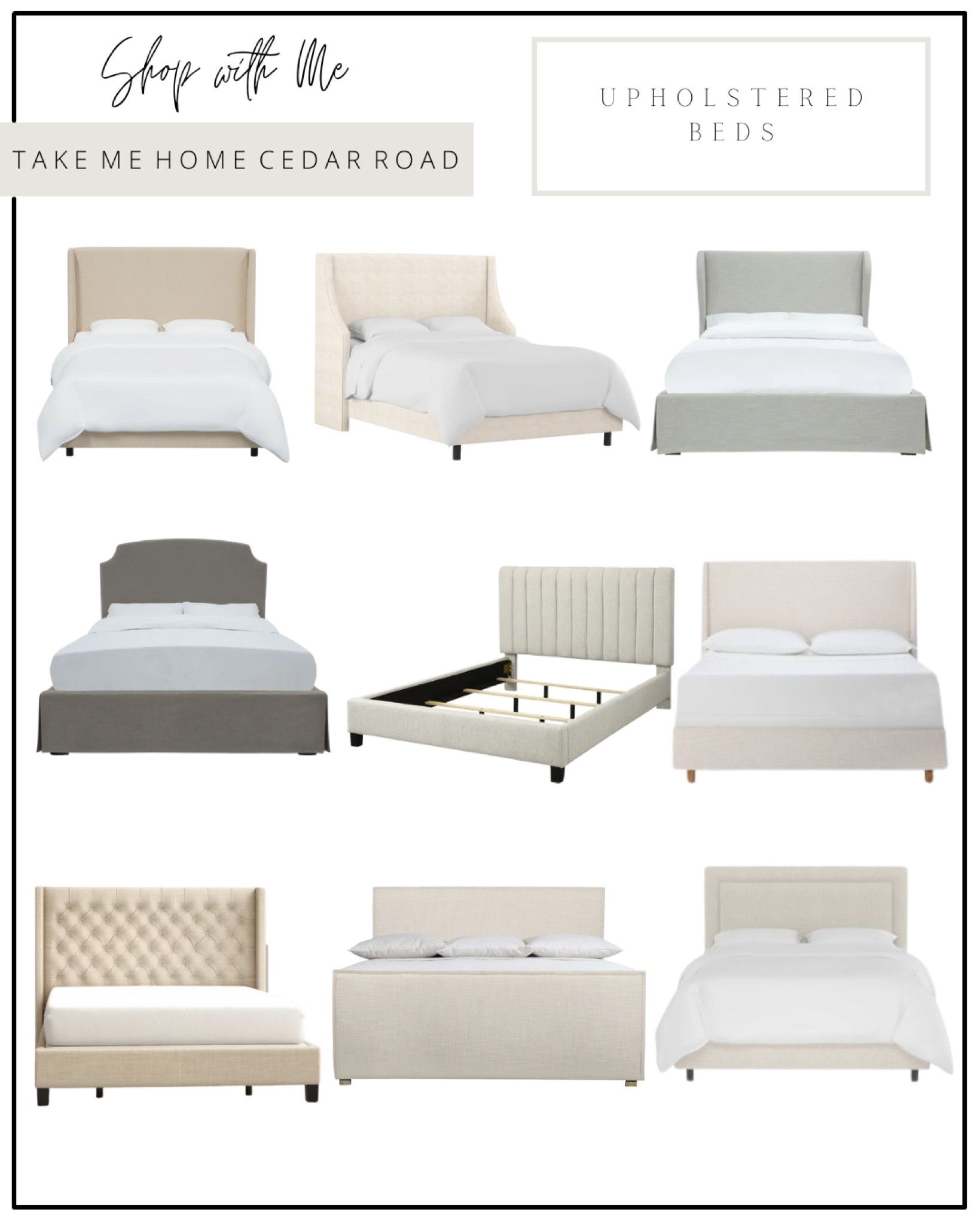 Almost all of these are on Labor Day sales! 

Upholstered bed, king size bed, master bedroom, Primary bedroom, queen bed, guest bedroom, Wayfair 

#LTKhome #LTKsalealert