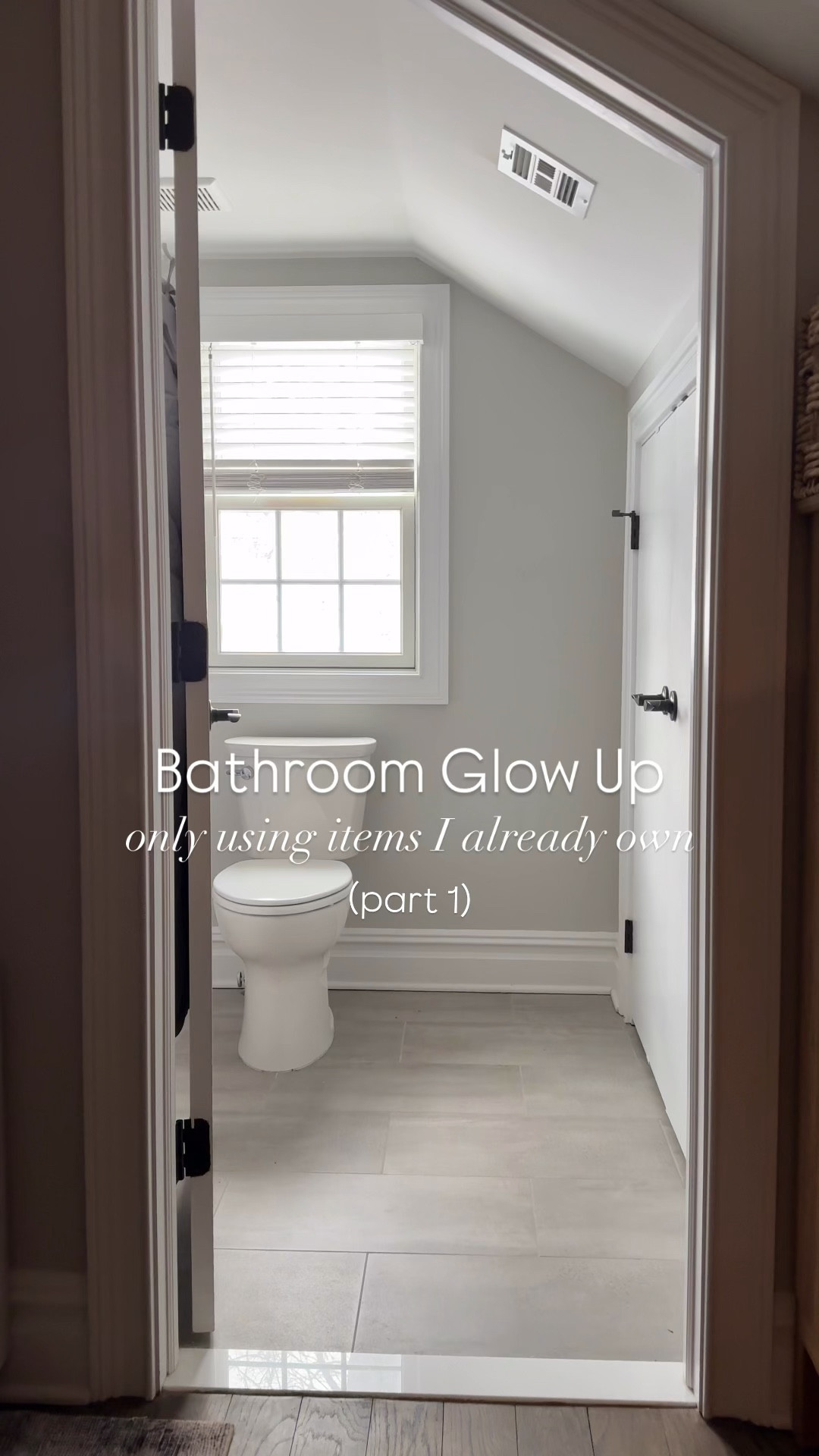 I love a good project and wallpaper is one of the most satisfying before and afters! I used this amazing peel-and-stick wallpaper (leftover from our living room!) to give our attic bathroom a little refresh! 

Planning to accessorize it next! 

#LTKselfcare #LTKHome #LTKdayinmylife