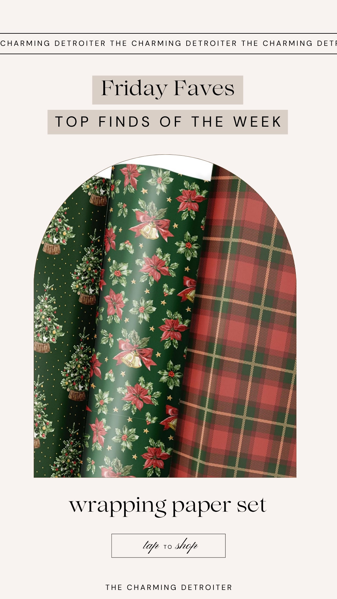 Love these Ralph Lauren vibe Christmas wrapping paper options! So traditional

#LTKHoliday #LTKSeasonal #LTKGiftGuide