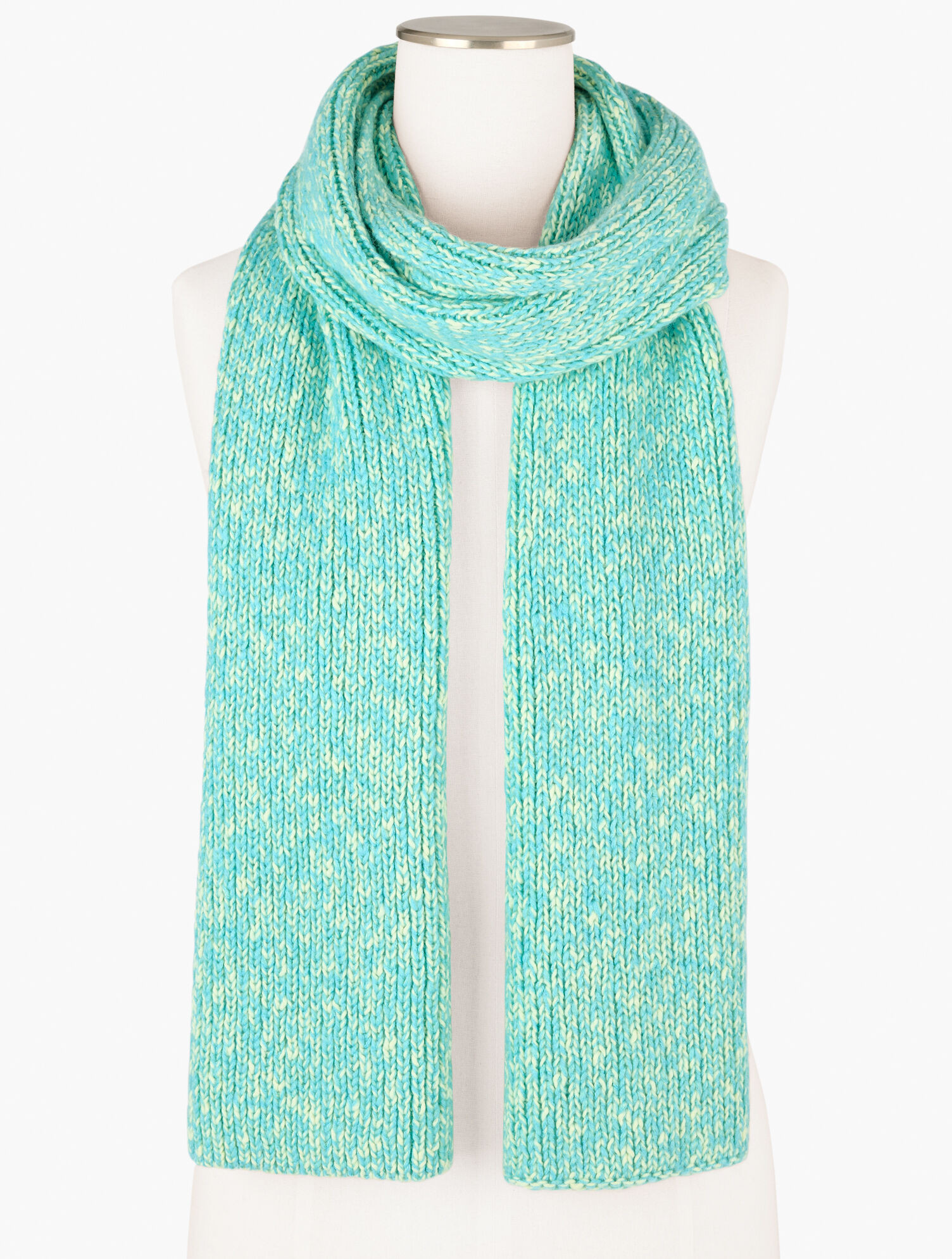 Shaker Stitch Scarf - Marl | Talbots