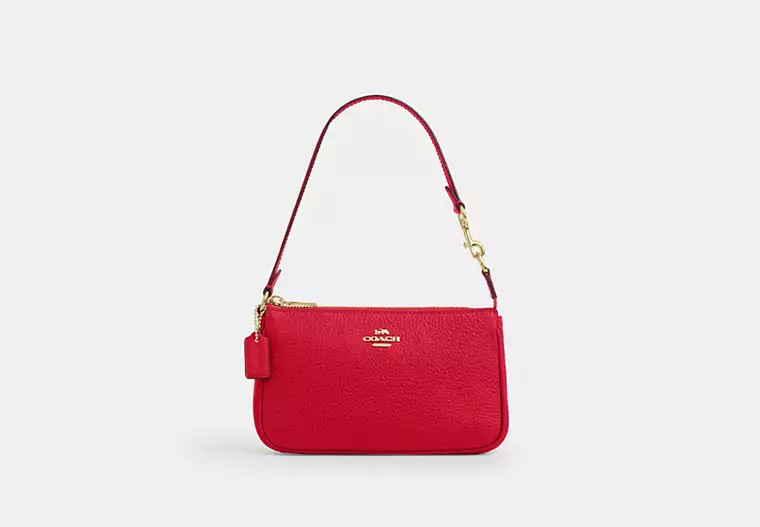 Nolita 19Rating4.7$109(42% off)Comparable Value$188Color: Gold/Carnation | Coach Outlet US