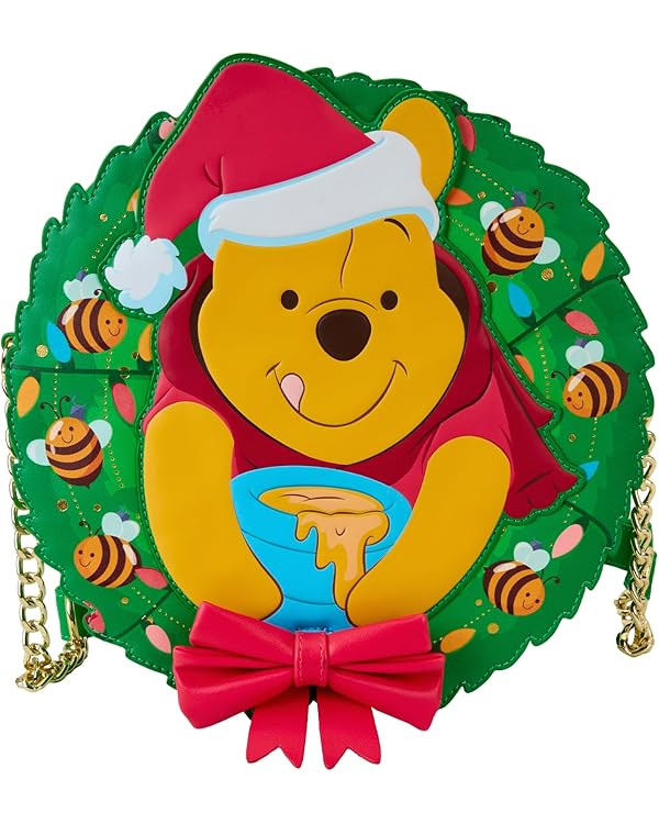 Winnie The Pooh Stuck In Wreath Glow Crossbody Bag | Amazon (US)