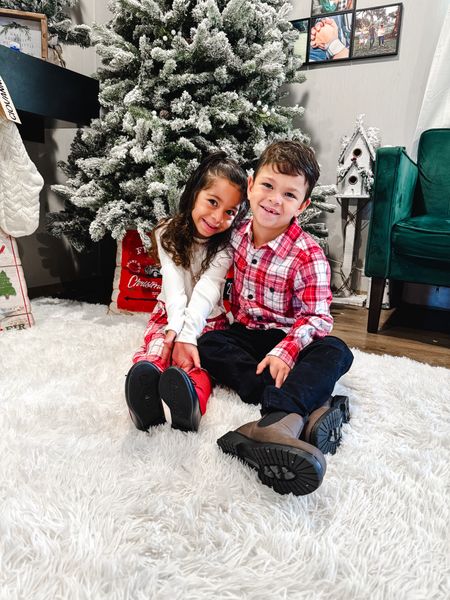 Cute holiday outfits for kids! The plaid on Gracelyn’s dress matches the plaid in Giovanni’s shirt! We also got a matching dress for Adylee in big girl size. 

Christmas dress
Christmas 
Christmas outfit 

#LTKkids #LTKHoliday #LTKSeasonal