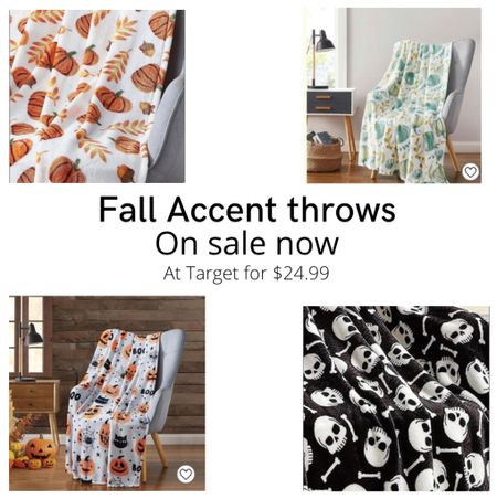 Beautiful fall throws on sale now!
Regular $39.99
Sale  $24.99

#LTKhome #LTKsalealert #LTKSeasonal