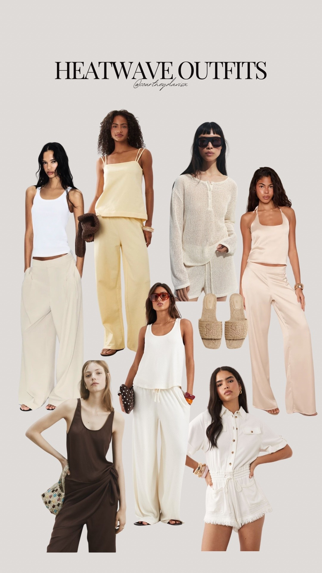 Heatwave / summer outfits 🌞

Summer outfits, summer co-ord, summer tops, summer trousers, satin co-ord, satin trousers, halter neck top, H&M summer, Zara summer, ASOS summer

#LTKuk #LTKsummer #LTKeurope