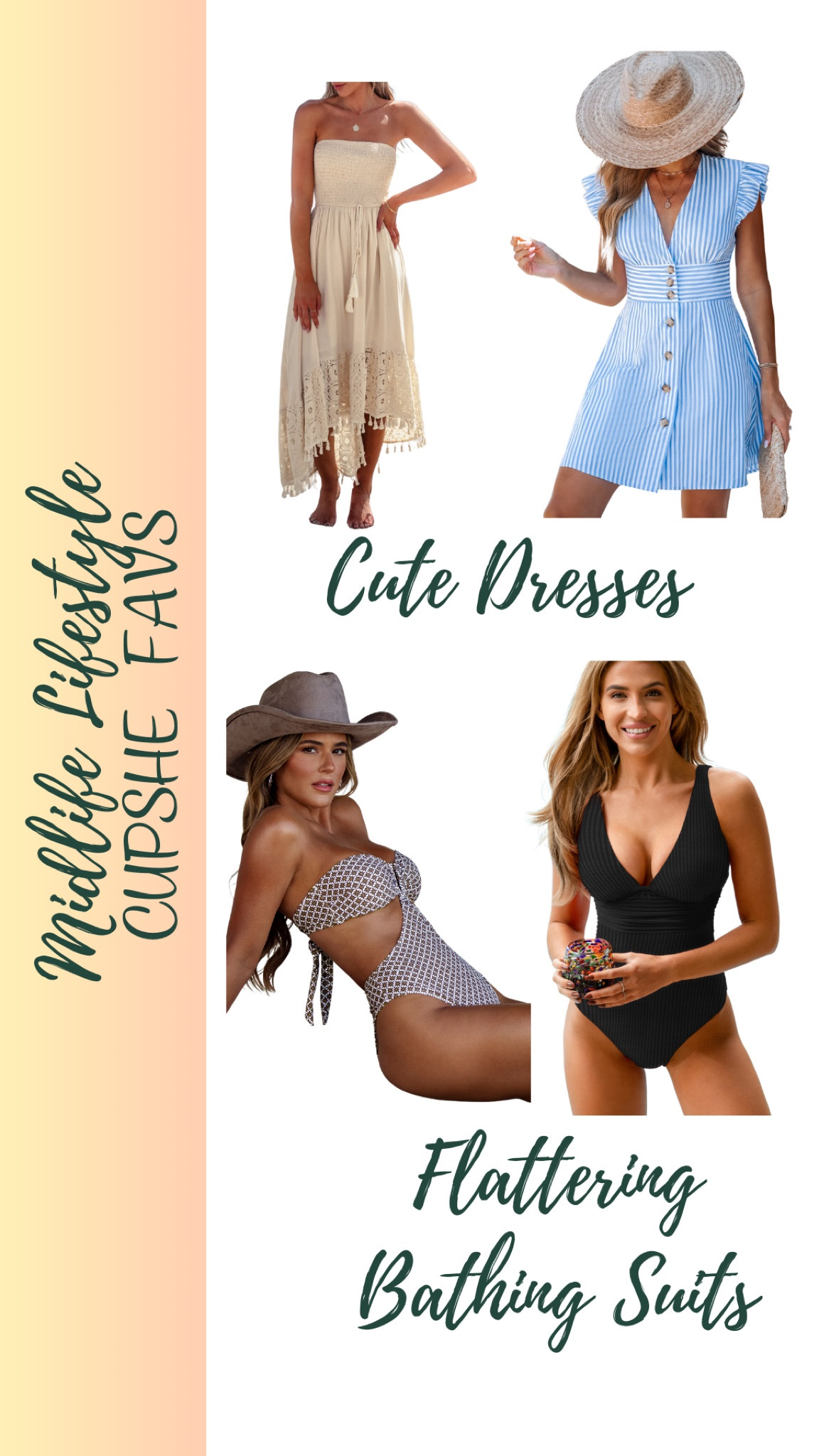 Ready to turn heads this season? 🌞✨ 

Check out these super cute dresses and flattering swimsuits from CUPSHE that will have you feeling chic and confident all summer long! From beach days to brunch dates, they've got you covered. 👗👙 

#LTKfinds #CUPSHE #SummerStyle #BeachReady

#LTKActive #LTKGiftGuide