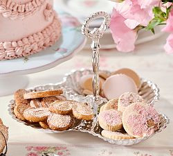 LoveShackFancy Silver Triple Condiment Server | Pottery Barn (US)