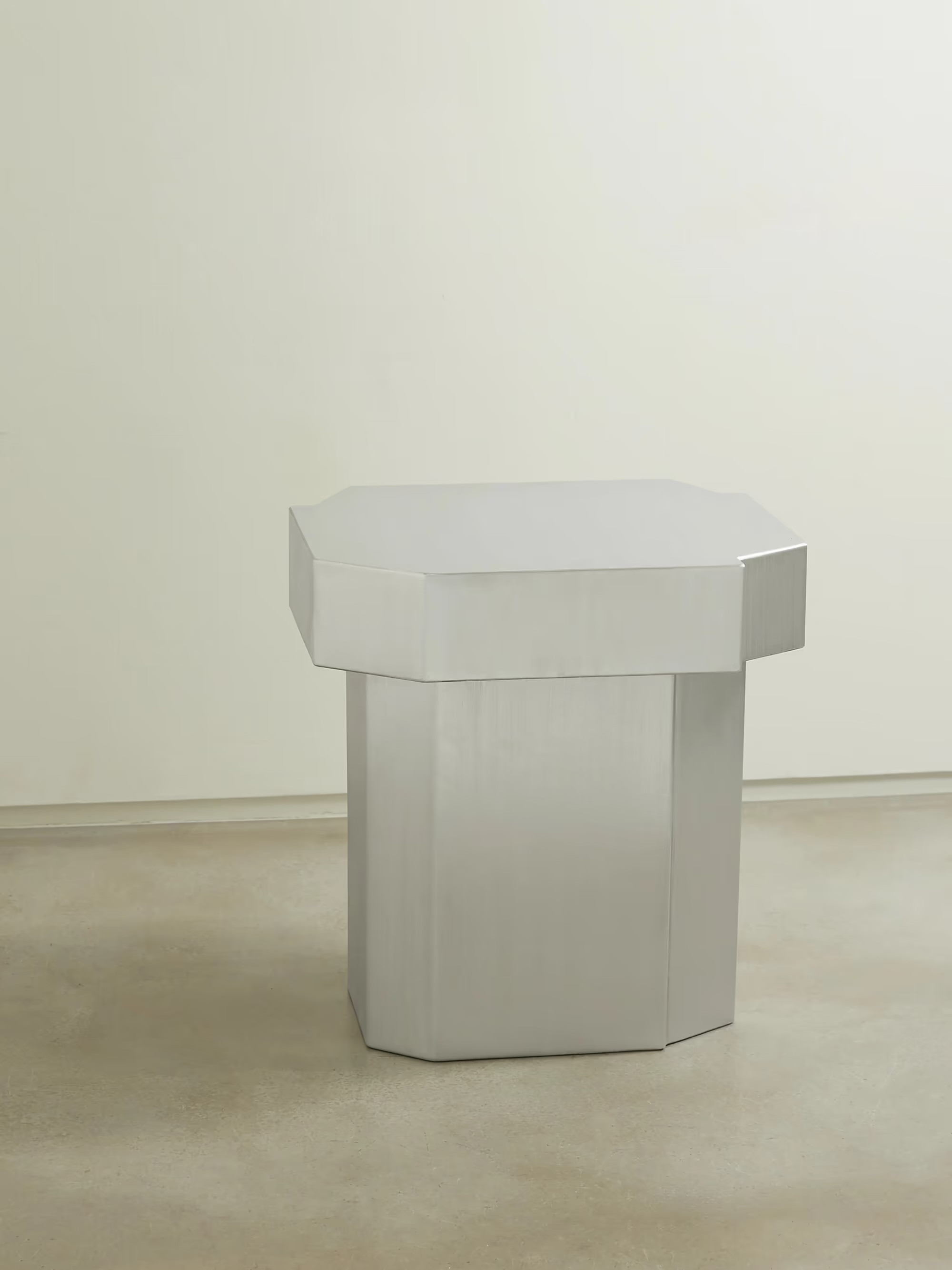 FUNKI 02 brushed aluminium stool | NET-A-PORTER (US)